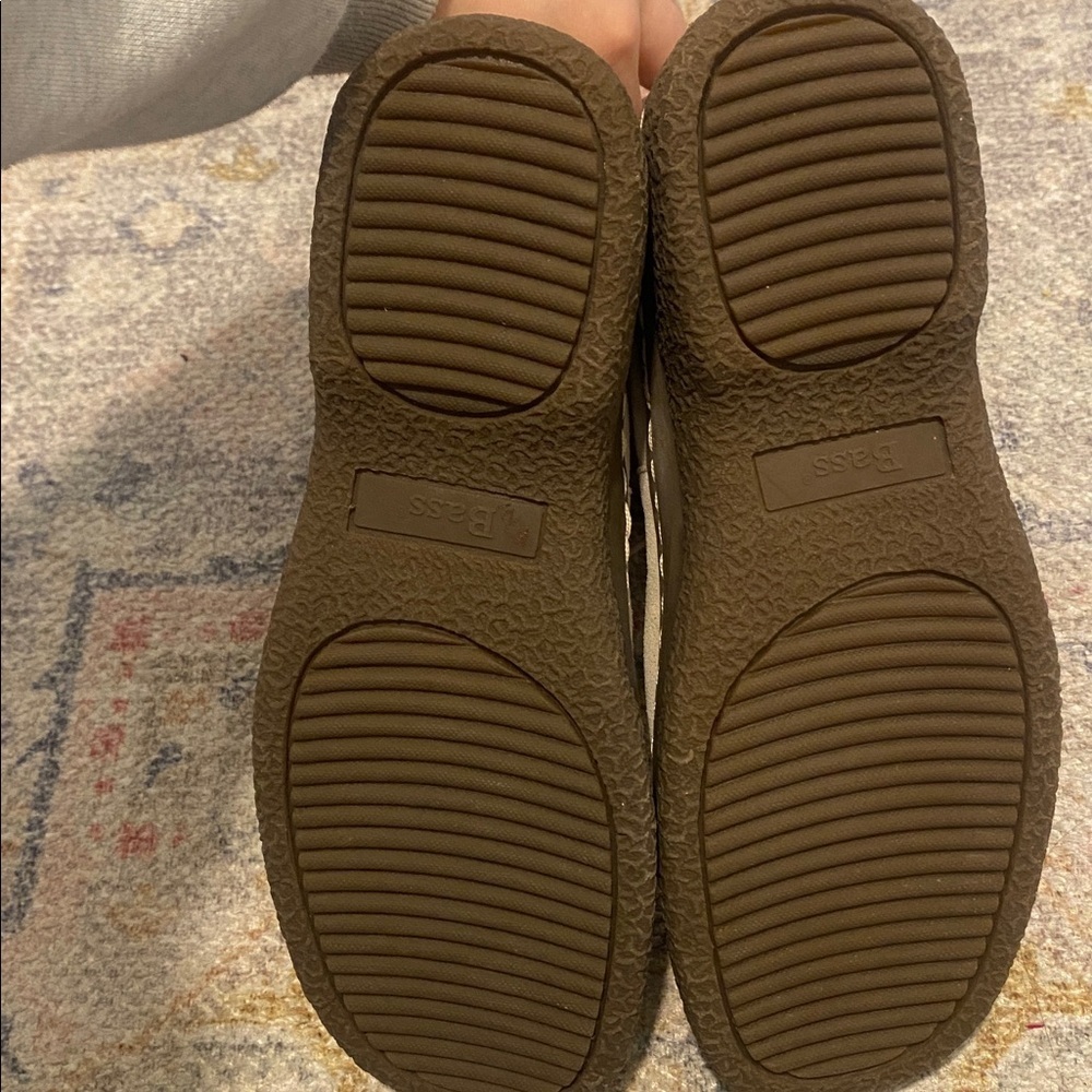 G.H. Bass & Co. Women’s Light Tan Fur-Lined Square Toe Winter Size 8.5 Boots NWT - Picture 11 of 11